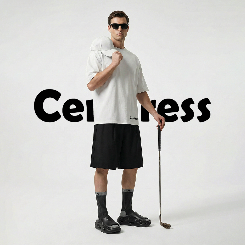 Ceroiress Men's Slip On Clogs - Casual Bubble Head Platform Trendy Sandals