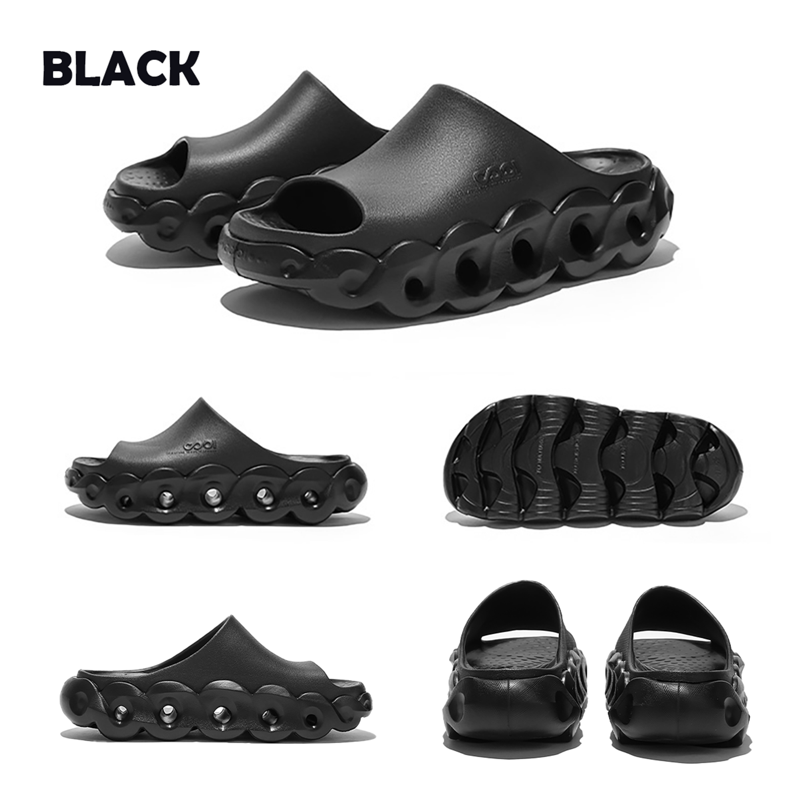 Ceroiress EVA Platform Recovery Slides Sandals - Thick Sole Fashion Clogs