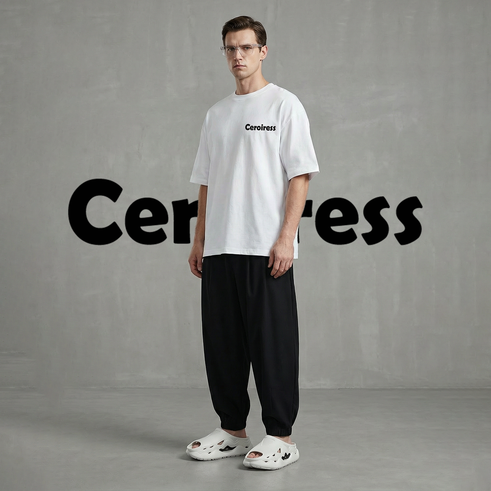 Ceroiress Men's Slip On Clogs - Casual Bubble Head Platform Trendy Sandals
