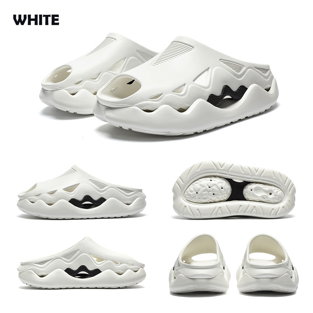 Ceroiress Men's Slip On Clogs - Casual Bubble Head Platform Trendy Sandals